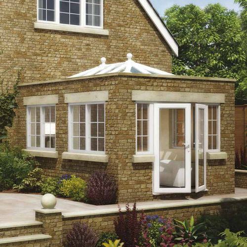 Glasveranda - ORANGERY : INTEGRA - Aperture Trading Ltd. - Aluminium / gemauerte