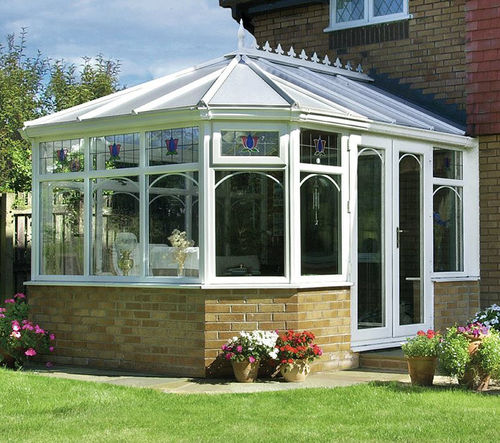 Glasveranda - K2 : VICTORIAN - Aperture Trading Ltd. - Aluminium / gemauerte