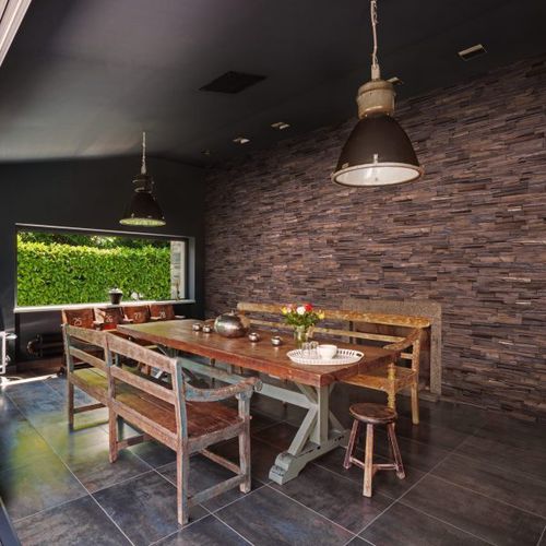 Holz-Verblendplatte - PL51  - V4 Woodflooring - Innenbereich / texturiert / rustikal