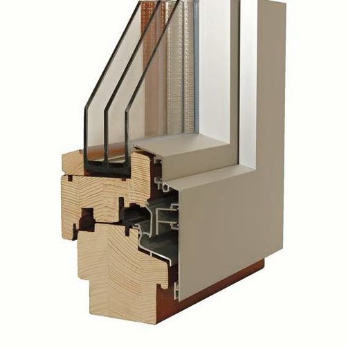 Aluminiumfenster - WWL Houses - Holz / Schiebe / mit Dreifachverglasung