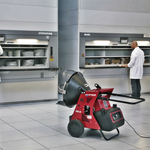 Bodenstehender Heizstrahler - FIRE  - BIEMMEDUE SpA - Erdgas / Kerosin / für Gewerbegebrauch