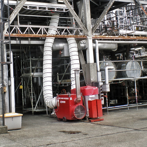 Gas-Lufterhitzer - JUMBO  - BIEMMEDUE SpA - Kerosin / freistehend / hängend