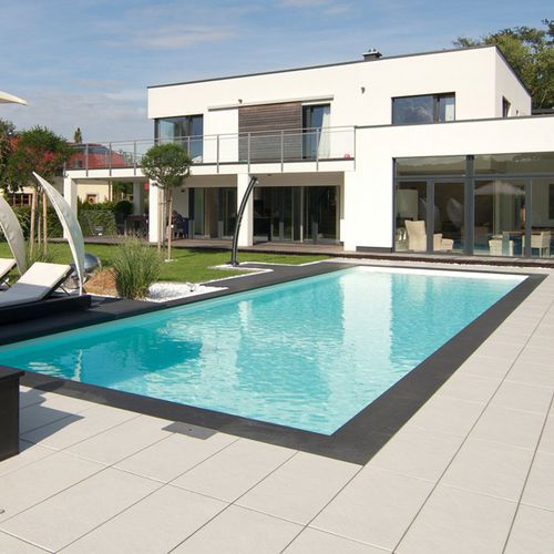 Einteiliges Schwimmbecken - TREND  - COMPASS Pools - für Außenbereich / erdverlegt / Keramik