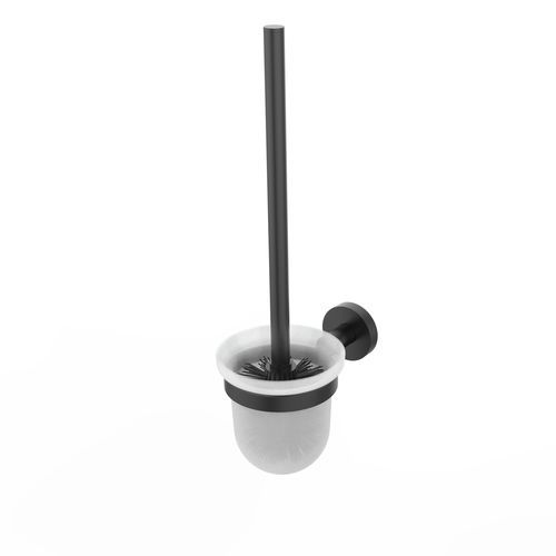 Edelstahl-Toilettenbürste - 5486736 - ERLAU - wandmontiert / schwarz