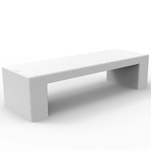 Moderne Bank - Urbano Cubo 5008480 - ERLAU - Beton / ohne Rückenlehne / ohne Armlehnen