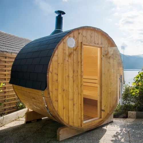 Finnische Sauna - Kammi - HARVIA - für Privatgebrauch / Fichte / für den Außenbereich
