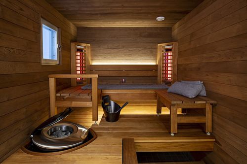 Infrarotsauna - HARVIA - finnisch / für Privatgebrauch / Holz