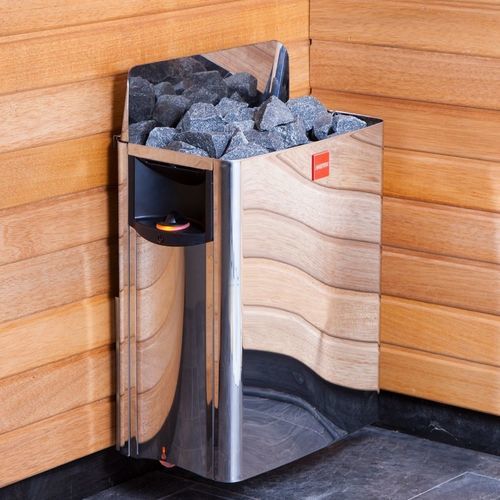 Elektrischer Saunaofen - The Wall - HARVIA - 5 kW...10 kW / 0 - 5 kW / wandmontiert