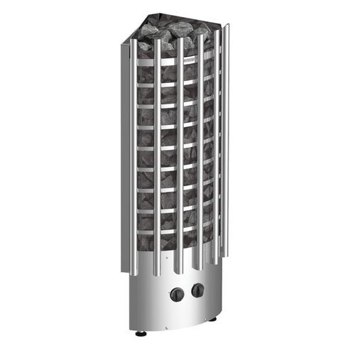 Elektrischer Saunaofen - Glow Corner - HARVIA - 5 kW...10 kW / bodenstehend / für Eckeinbau