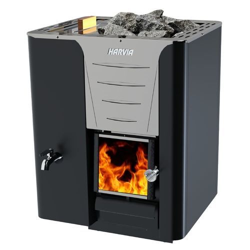 Holz-Saunaofen - Pro 20 LS - HARVIA - 20 kW...50 kW / bodenstehend / Stahl
