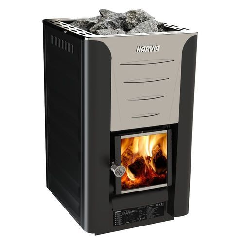 Holz-Saunaofen - Pro 20 - HARVIA - 20 kW...50 kW / bodenstehend / Stahl