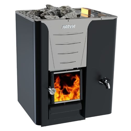 Holz-Saunaofen - Pro 20 RS - HARVIA - 20 kW...50 kW / bodenstehend / Stahl