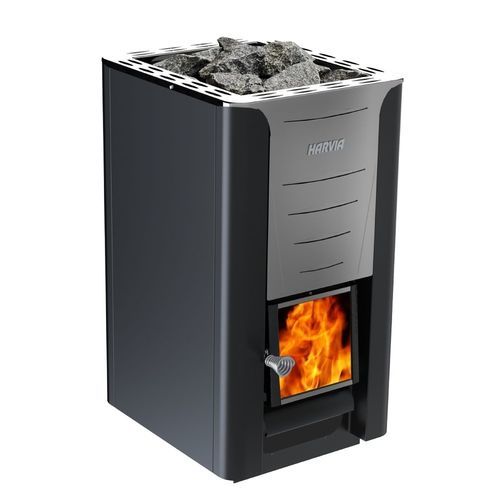 Holz-Saunaofen - Pro 26 - HARVIA - 20 kW...50 kW / bodenstehend / Stahl