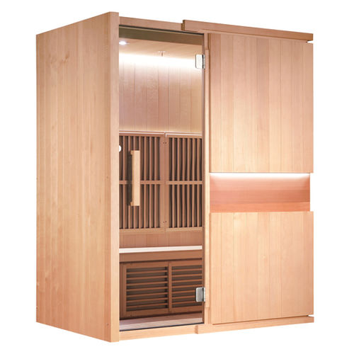 Infrarotsauna - FRB-3C6 - Sauna King - für Privatgebrauch / für Gewerbegebrauch / Hemlock