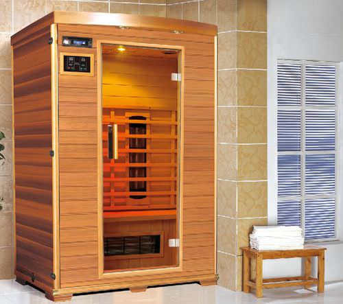 Infrarotsauna - CEDAR : FRB-022LB - Sauna King - für Privatgebrauch / Holz