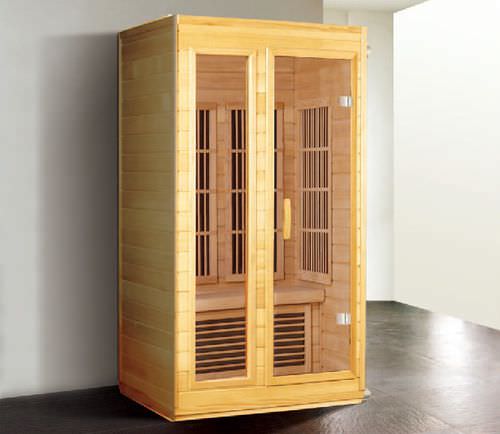 Infrarotsauna - CLASSICAL : FRB-023LEC - Sauna King - für Privatgebrauch / Holz