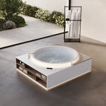 runde Badewanne