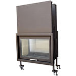 Kamin / 2 Sichtseiten, 2-seitig-Kamin - alle Hersteller aus Architektur