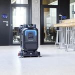 Scheuersaugmaschine f&uuml;r Roboter