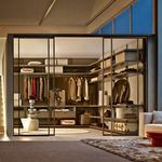 Tür für begehbaren Kleiderschrank / für Innenbereich