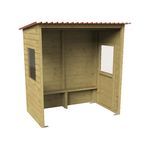 Plexiglas&reg;-Buswartehalle