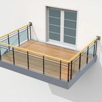 Platten-Balkon