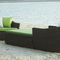Moderne Ottomane KANO Rattan House Rattan / für Garten / für