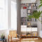 Modul-B&uuml;cherregalUSM Haller Soft Panel &ndash; GreyUSM Modular Furniture