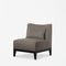 Moderner Kaminsessel CALDER XVL HOME COLLECTION Leder / Stoff / Holz