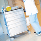 Pflegewagen / für Patientenakten / für Krankenhaus / für Transport