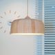 Hängelampe / Holz / modern / mit Kabel