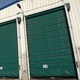 sektionales Industrietor / Edelstahl / hoch / korrosionsbeständig