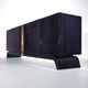 modernes Sideboard / Eiche / Metall