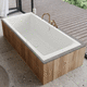eingebaute Badewanne / für Wohnungen / Chrom / modern
