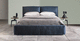Doppelbett / modern / Polster / Kopfteil