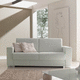 Bettsofa / modern / Stoff / mit Armlehnen