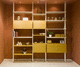 Modulregal / modern / Aluminium / für Wohnzimmer