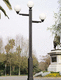 Straßenlaterne / modern / Gusseisen / Zink