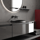 Aufsatzwaschbecken / Halbeinbau / Mineralwerkstoff / individuell gestaltbar