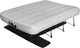 Doppelbett / modern / klappbar / Leder