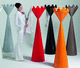bodenstehender Garderobenständer / originelles Design / Polyethylen / für Gewerbegebrauch