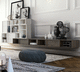 moderne Wohnwand / Holz