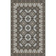 moderner Teppich / mit geometrischen Motiven / Vinyl / rechteckig