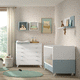 erweiterbares Babybett / Einpersonen / modern / mit Rollen