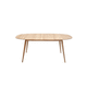 Esstisch / skandinavisches Design / Eiche / Massivholz / Gestell aus Holz
