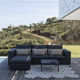 Modulsofa / modern / für Garten / weiß