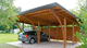 Holz-Carport / für Gewerbegebrauch