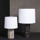 Tischlampe / Leder / modern / schnurlos