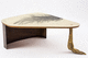 Couchtisch / originelles Design / Holz / Messing / für Privatgebrauch