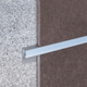 Aluminiumprofil / für Treppenstufen / für Fußboden